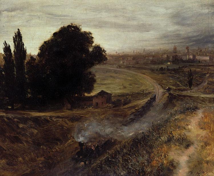 Adolph von Menzel The Berlin-Porsdam Railway (mk09)